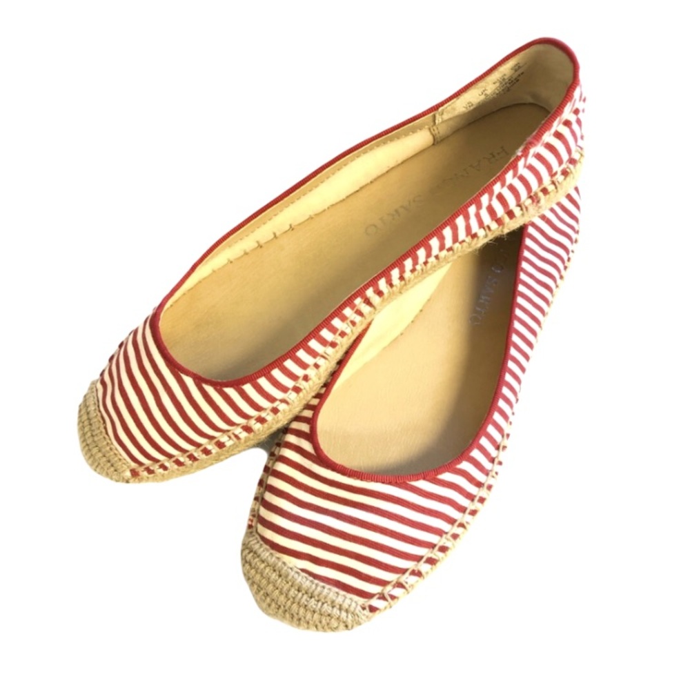 Franco Sarto Adele Canvas Striped Espadrille